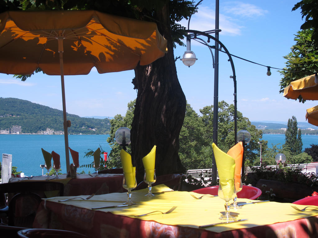 Hotel Restaurant - Acacias Bellevue Veyrier-du-Lac Exterior foto