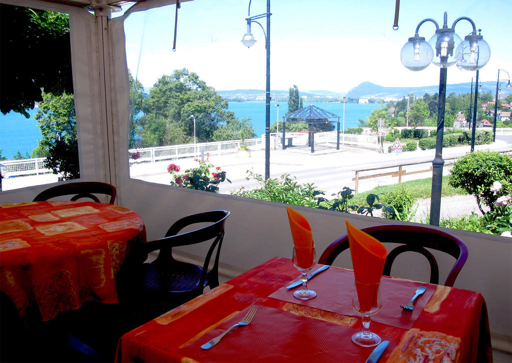 Hotel Restaurant - Acacias Bellevue Veyrier-du-Lac Exterior foto
